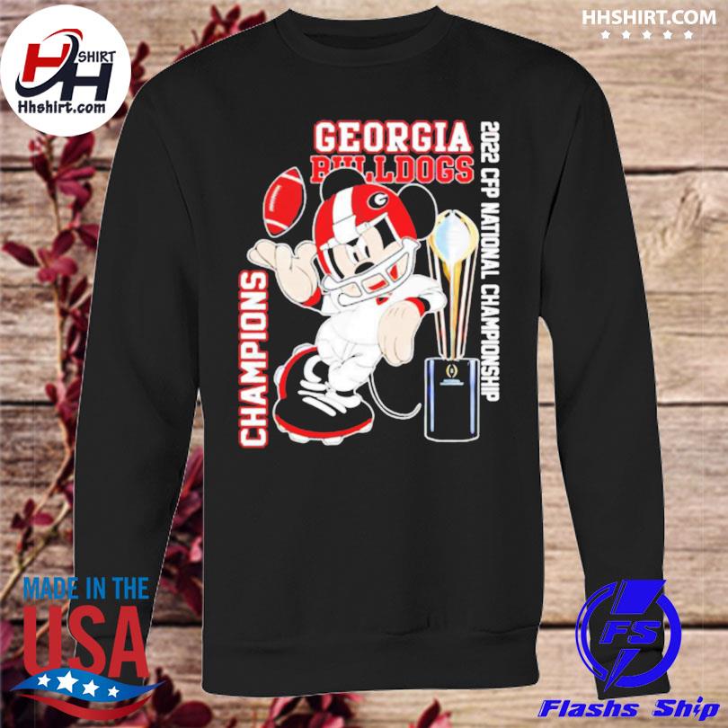 Mickey Mouse Georgia Bulldogs Champions 2022 CFP National