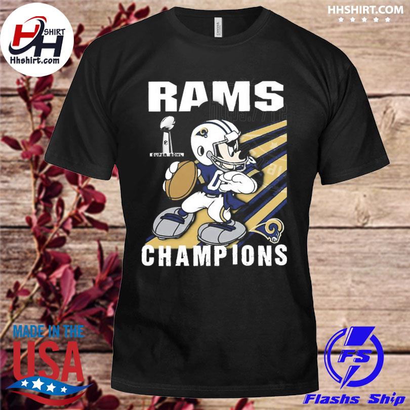 Mickey rams champions 2022 super bowl liv shirt, hoodie, longsleeve tee,  sweater