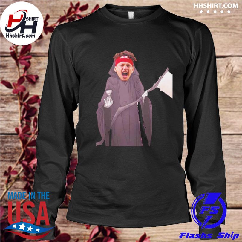 Patrick Mahomes Grim Reaper Kansas City Chiefs Shirt, hoodie, sweater, long  sleeve and tank top