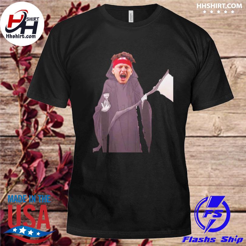 Kansas City Chiefs Patrick Mahomes when it's Grim be the Grim Reaper Death  shirt, hoodie, sweater, long sleeve and tank top