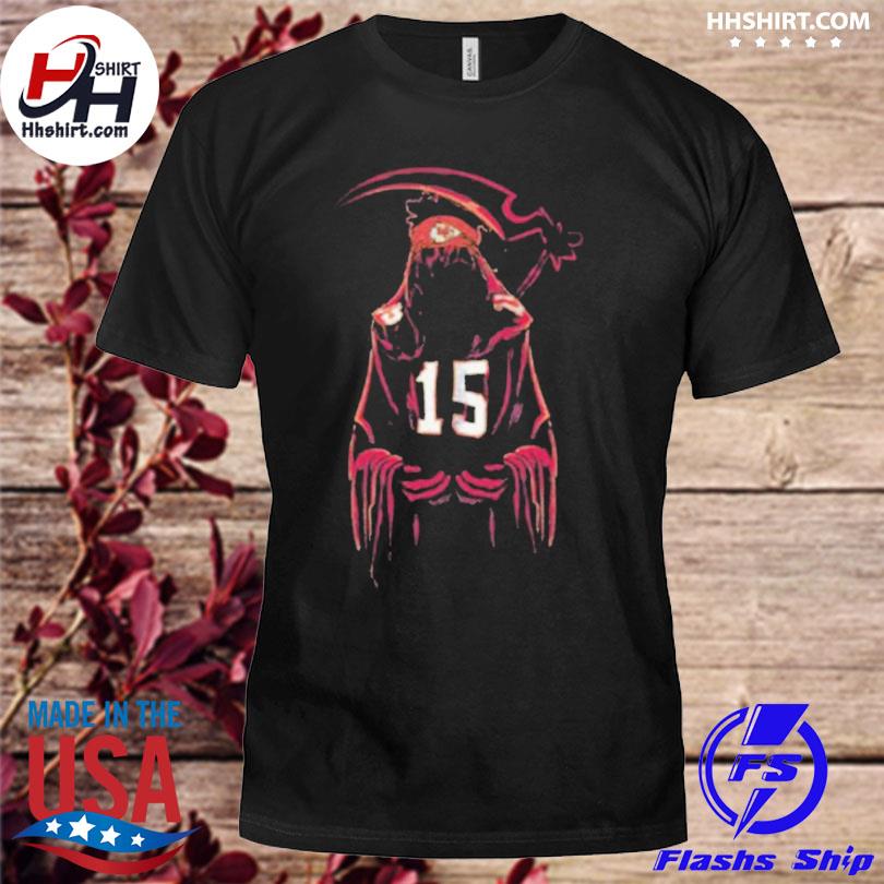 Patrick mahomes ii grim reaper 2022 shirt, hoodie, sweater, long sleeve and  tank top