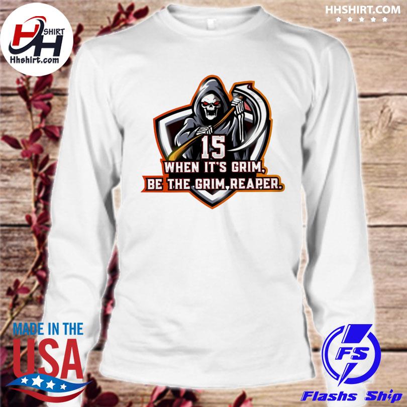 When It's Grim be the Grim Reaper Patrick Mahomes Kansas City Shirt,  hoodie, sweater, long sleeve and tank top