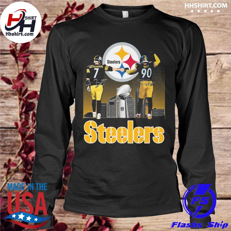 Steelers Roethlisberger Steelers WatT Shirt T Shirt