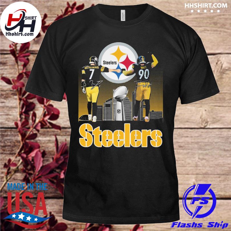 Steelers Roethlisberger Steelers WatT Shirt T Shirt