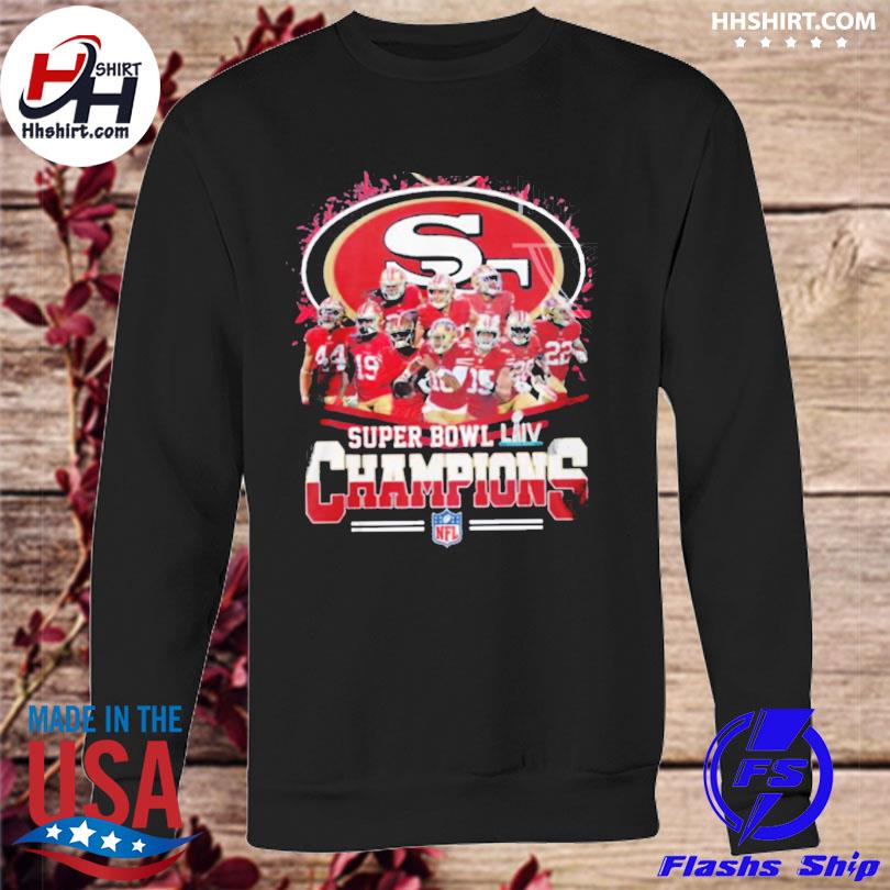 San francisco 49ers wins super bowl champions nfl shirt, hoodie