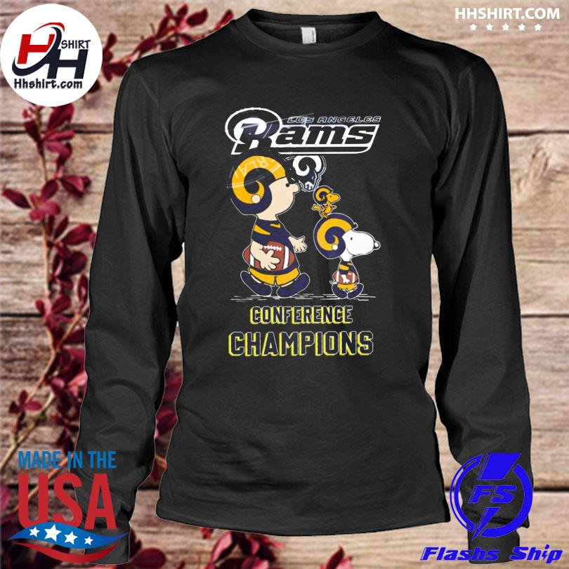 Snoopy Peanuts Los Angeles Rams 2022 NFC Conference Championship T