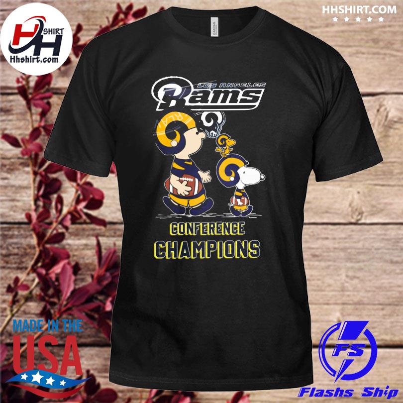 Los Angeles Rams T-Shirt Snoopy Peanuts 2022 NFC Conference