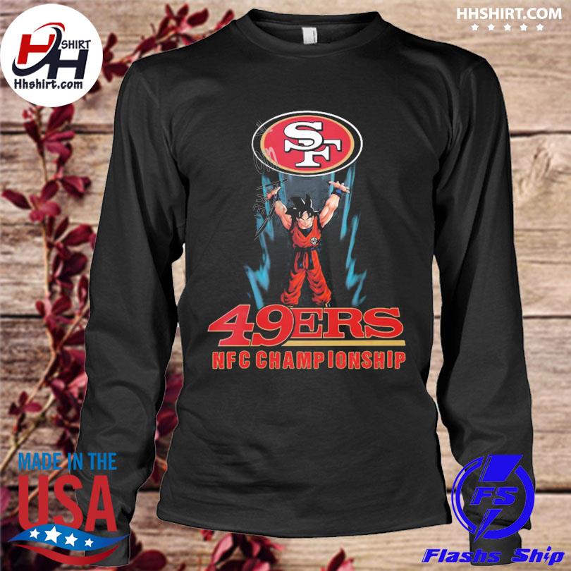 Get Songoku San Francisco 49ers shirt For Free Shipping • Custom