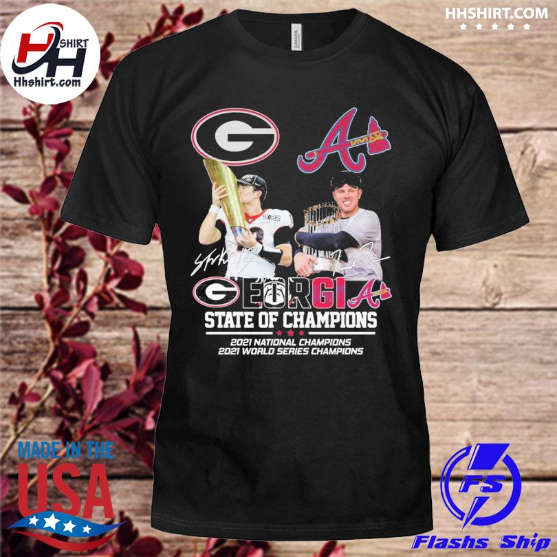 Stetson Bennett Freddie Freeman Georgia State of Champions 2021