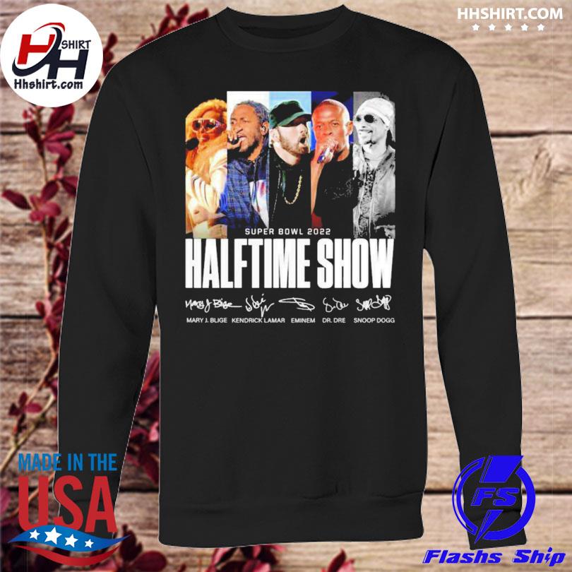 Super bowl 2022 halftime show signatures shirt, hoodie, longsleeve