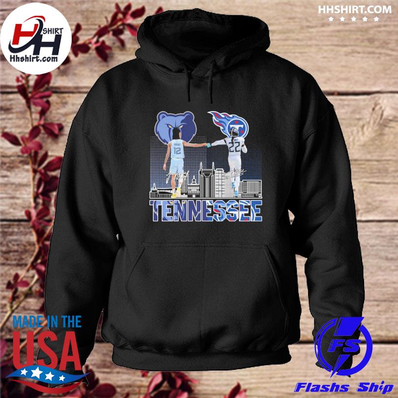 Tennessee Titans Derrick Henry signature 2022 shirt, hoodie