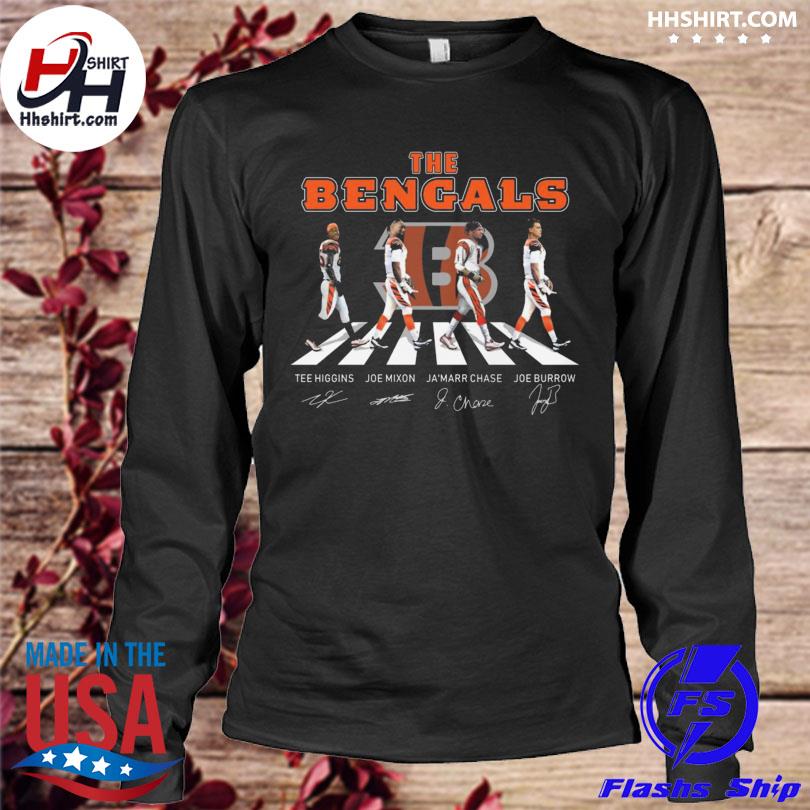 The Bengals Tee Higgins Joe Mixon Ja'marr Chase Joe Burrow Abbey