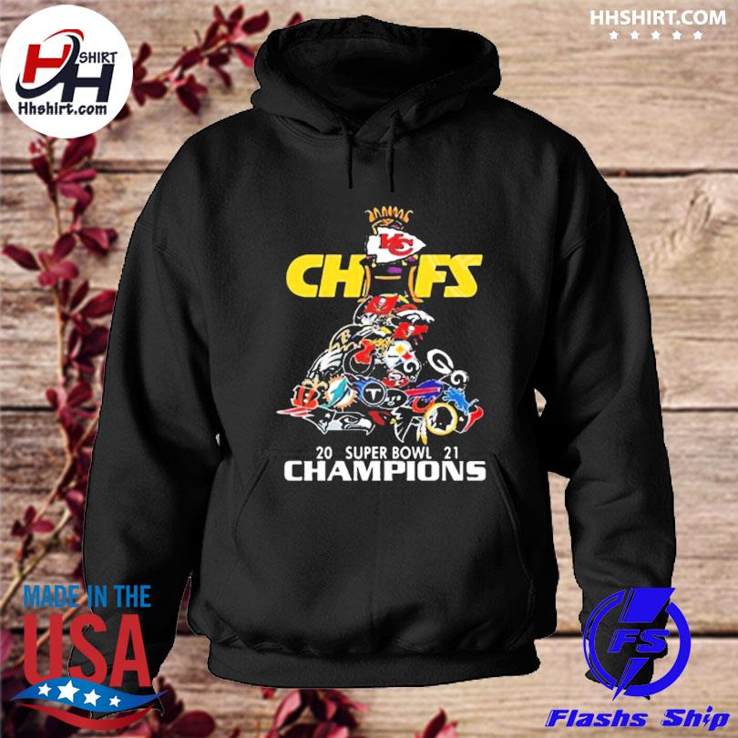 The Chiefs for all team football 2021 super bowl champions shirt