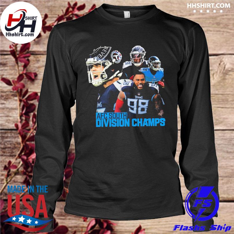 Titans No 1 Seed AFC South Davision Champions Super Bowl T-Shirt - REVER  LAVIE