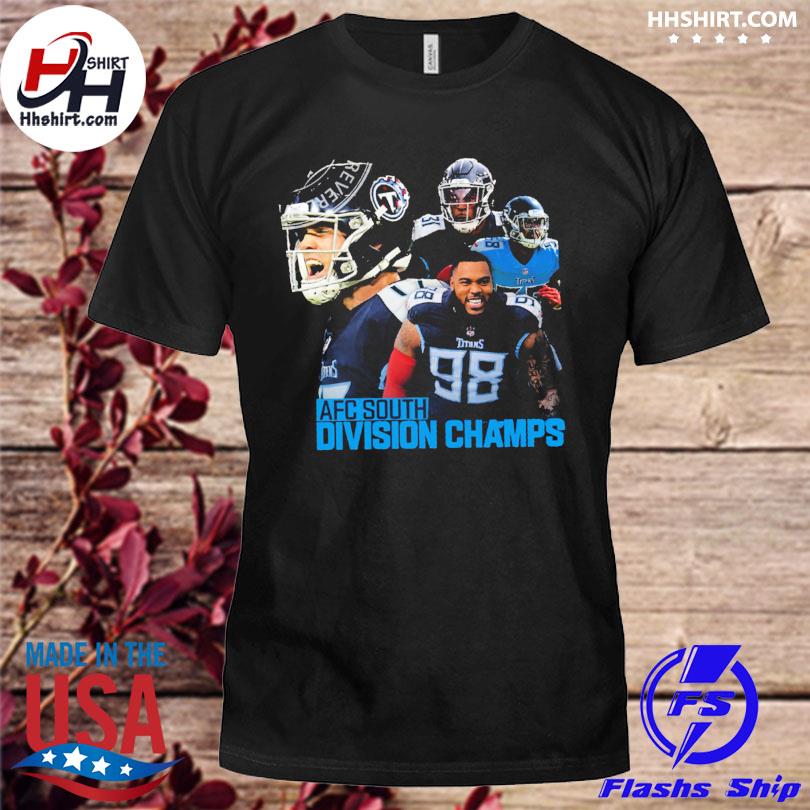 Titans No 1 Seed AFC South Davision Champions Super Bowl T-Shirt - REVER  LAVIE