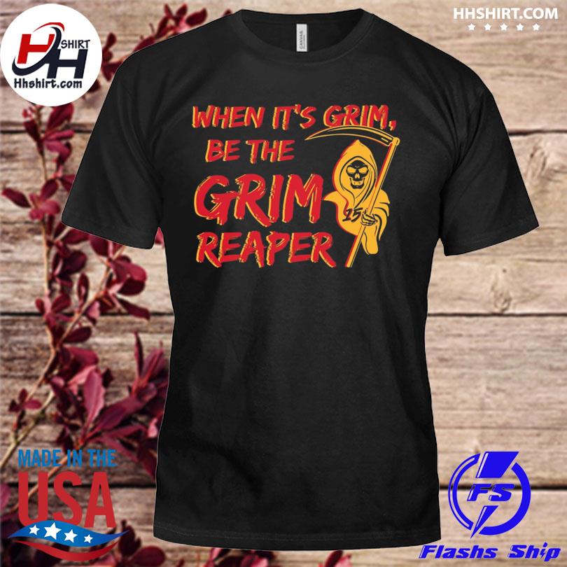 When it's grim be the grim reaper Kansas city pride shirt, hoodie,  longsleeve tee, sweater