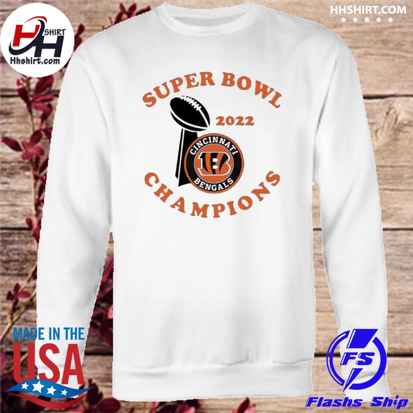 Cincinnati Bengals 2022 Super Bowl Champions Shirt,Sweater, Hoodie, And  Long Sleeved, Ladies, Tank Top