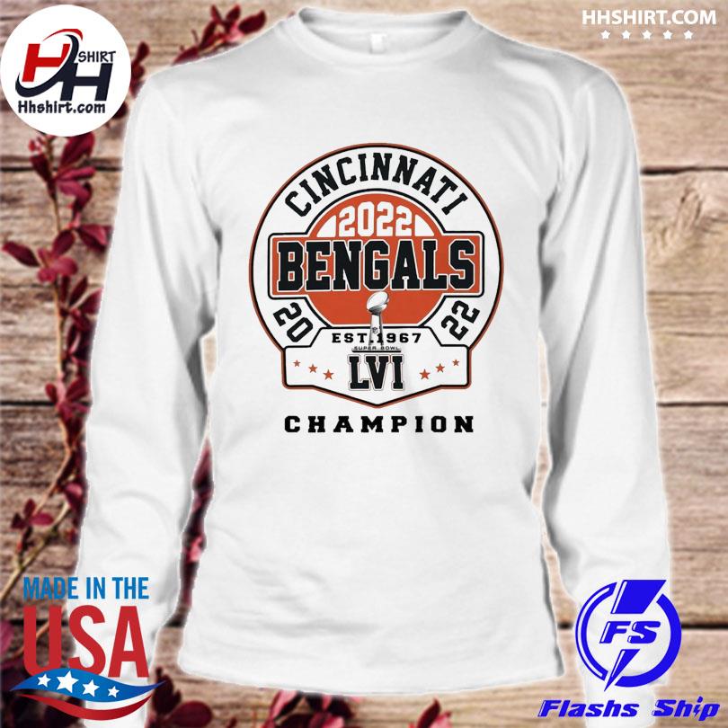 Cincinnati Bengals 2022 Super Bowl Champions Shirt,Sweater, Hoodie, And  Long Sleeved, Ladies, Tank Top