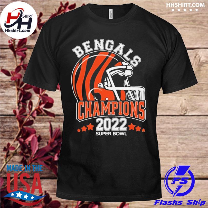 Super Bowl 2022 Cincinnati Bengals Champion logo T-shirt, hoodie, sweater,  long sleeve and tank top