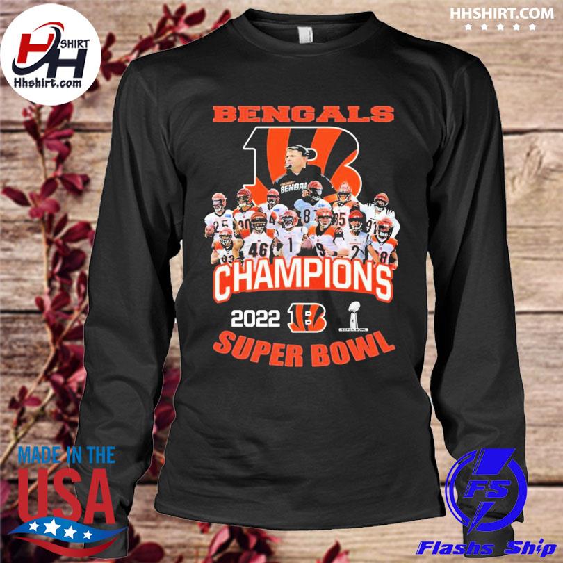 Cincinnati bengals tiger trophy champions super bowl 2022 champions shirt,  hoodie, sweater, long sleeve and tank top