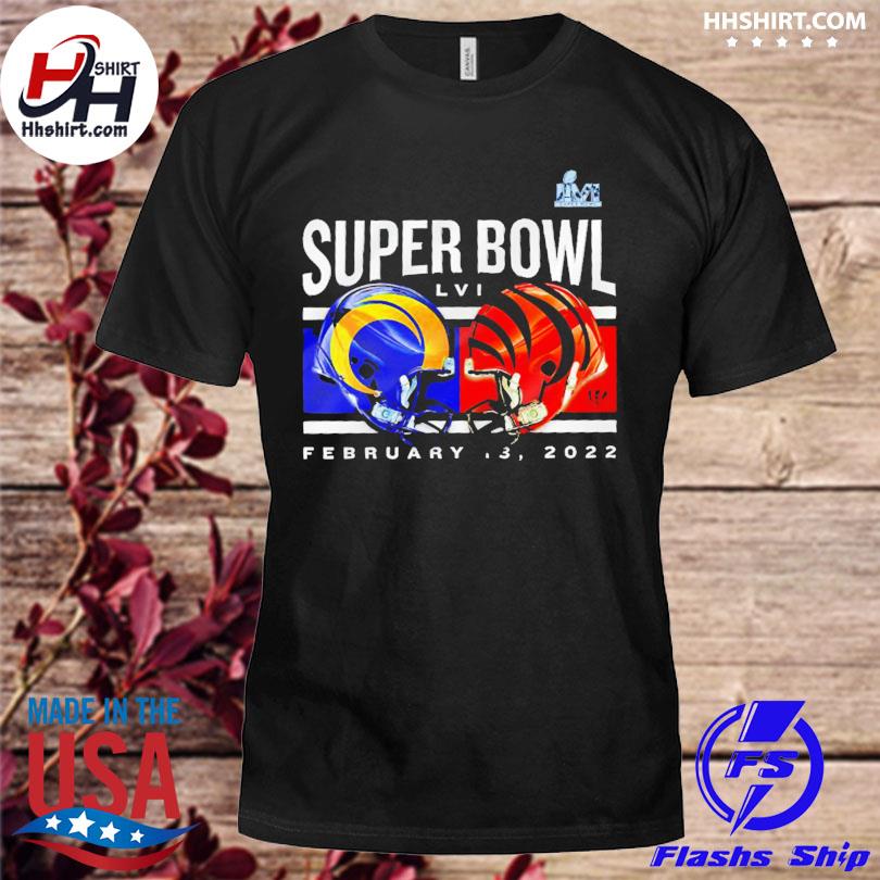 Cincinnati Bengals Los Angeles Rams 2022 LVI Super Bowl Shirts, hoodie,  sweater, long sleeve and tank top