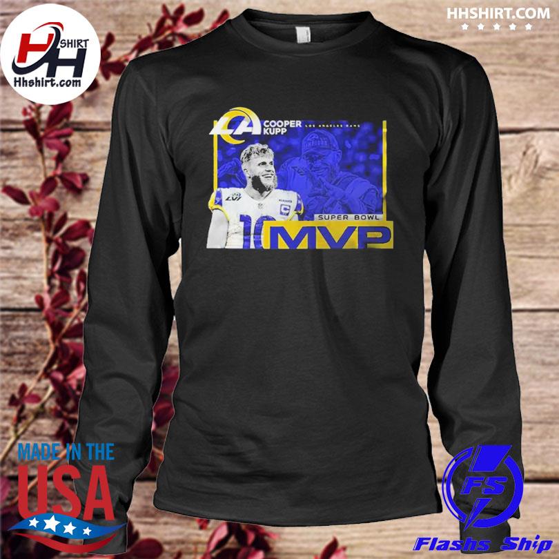 Cooper Kupp MVP Los Angeles Rams Champ Super Bowl LVI 56 Winners T-Shirt -  REVER LAVIE