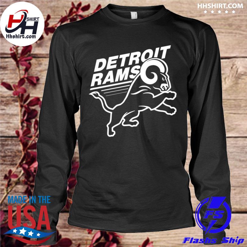 Detroit rams logo 2022 shirt, hoodie, sweater, long sleeve and tank top