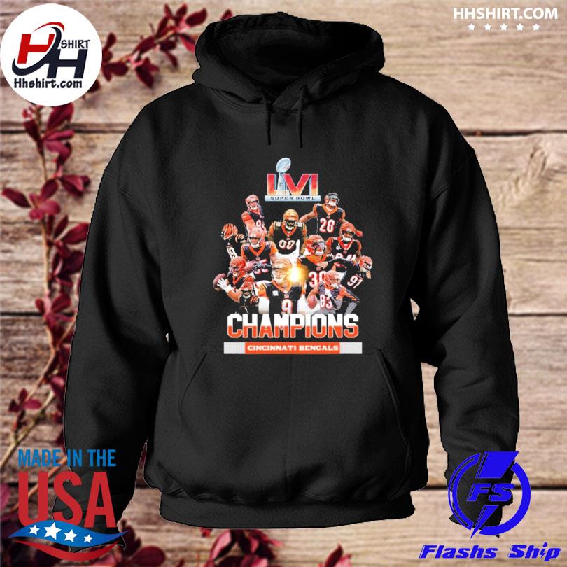 2022 LIV Super Bowl Champions Cincinnati Bengals Football Team Shirt,  hoodie, sweater, long sleeve and tank top