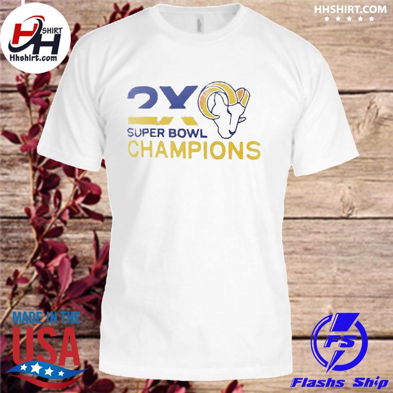 Two Time Super Bowl Champions Los Angeles Rams T-Shirt - Cruel Ball