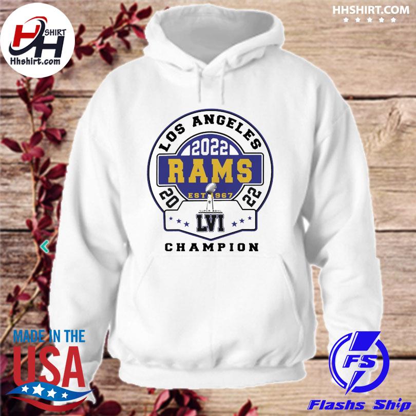 Los angeles rams champion super bowl lvi nfl los angeles rams shirt, hoodie,  longsleeve tee, sweater