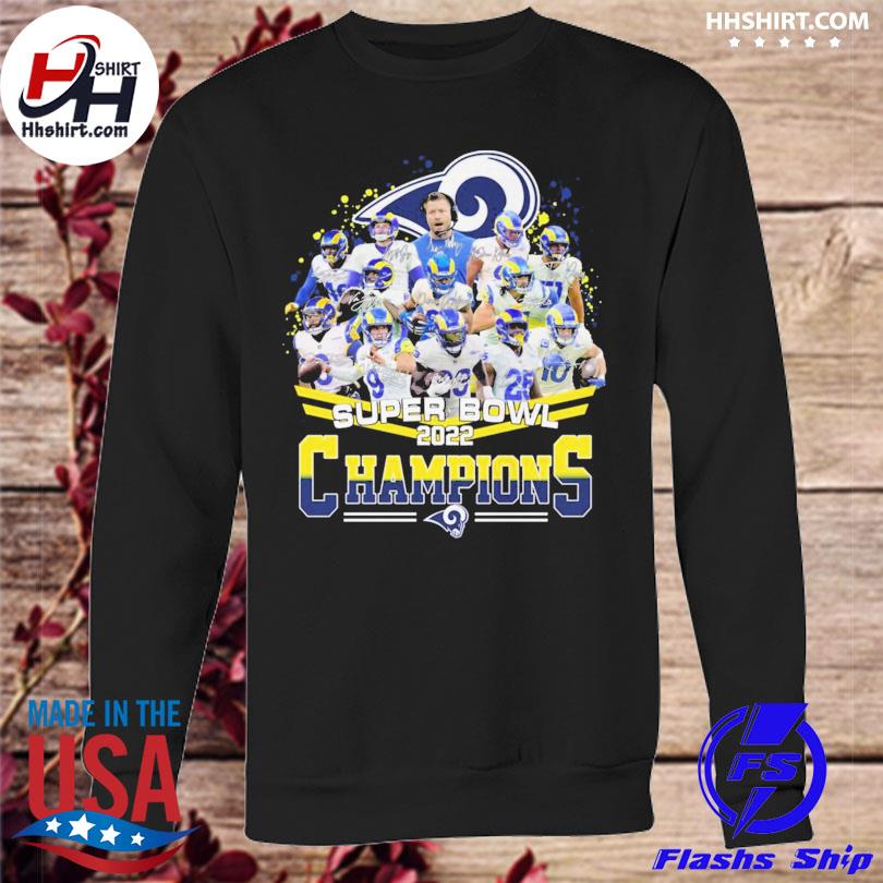 Los Angeles Rams Super Bowl 2022 Champions Team Players shirt