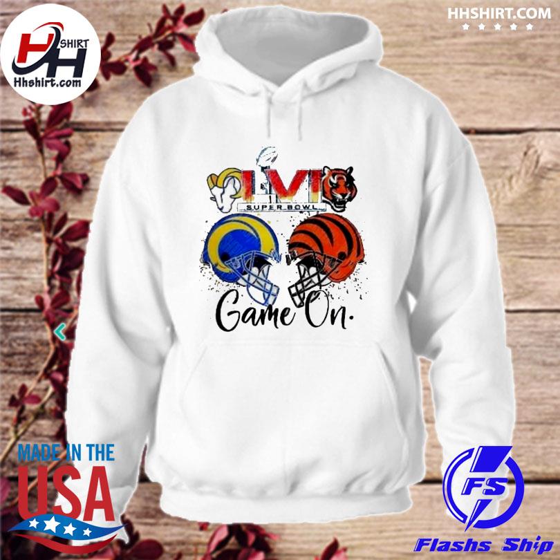 Los Angeles Rams Vs Cincinnati Bengals Super Bowl 2022 Sweatshirt