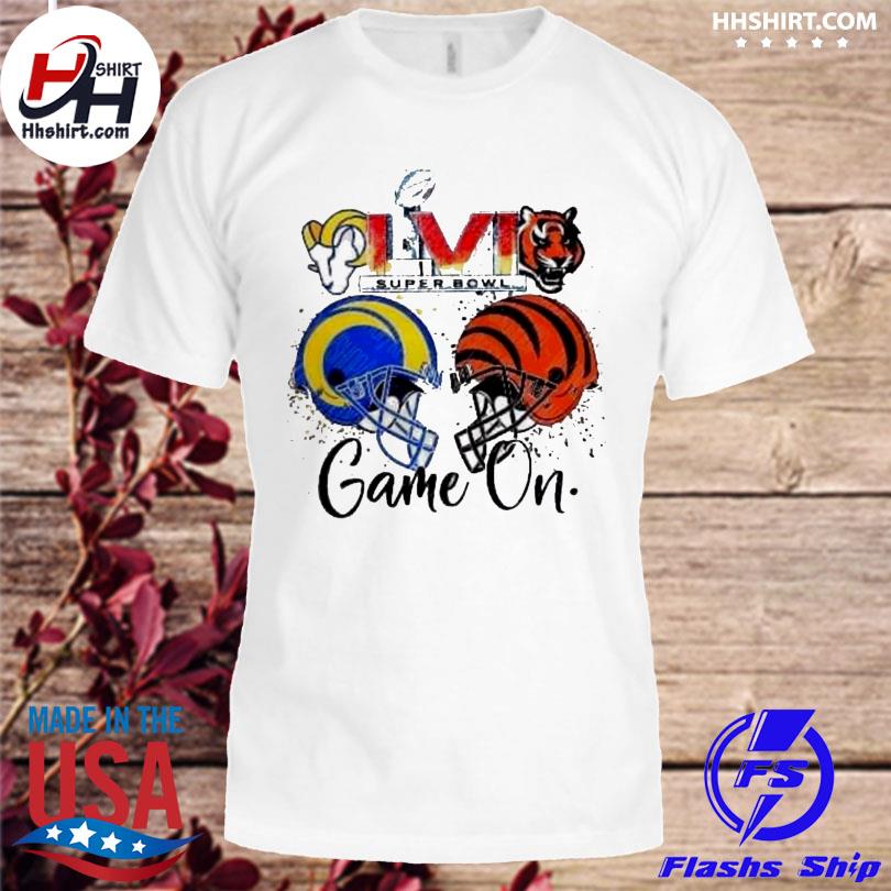 Cincinnati Bengals vs Los Angeles Rams Super Bowl 2022 shirt,Sweater,  Hoodie, And Long Sleeved, Ladies, Tank Top