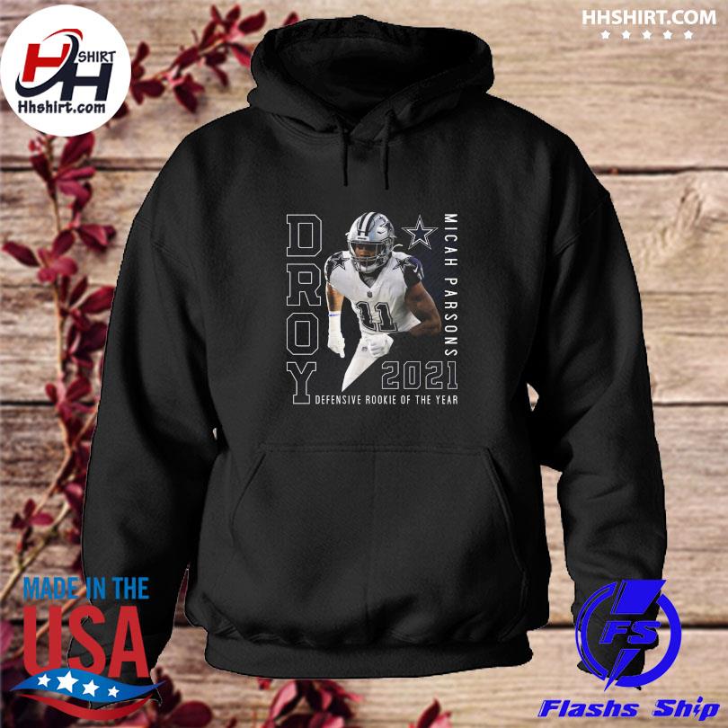 Micah Parsons Dallas Cowboys 2021 NFL Defensive Rookie of the Year shirt,  hoodie, sweater, long sleeve and tank top