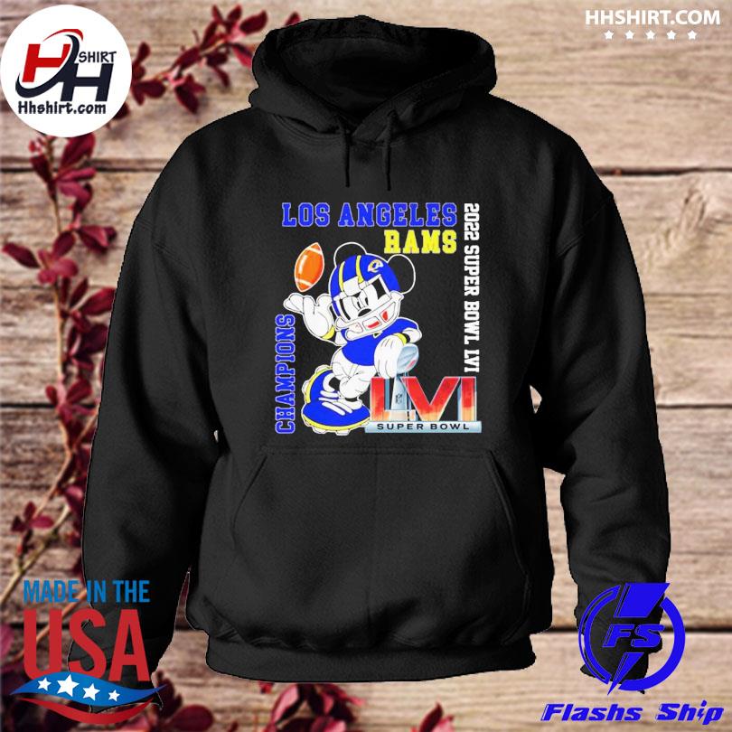 Official mickey mouse Los Angeles Rams 2022 Super Bowl LVI Shirt, hoodie,  sweater, long sleeve and tank top