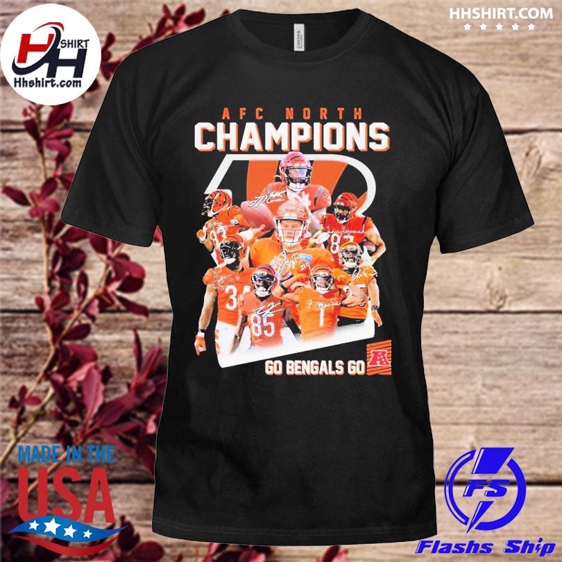 Official Cincinnati Bengals AFC North Division Champions shirt