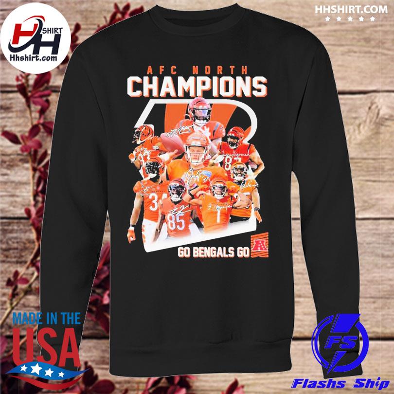 Official Cincinnati Bengals AFC North Division Champions shirt