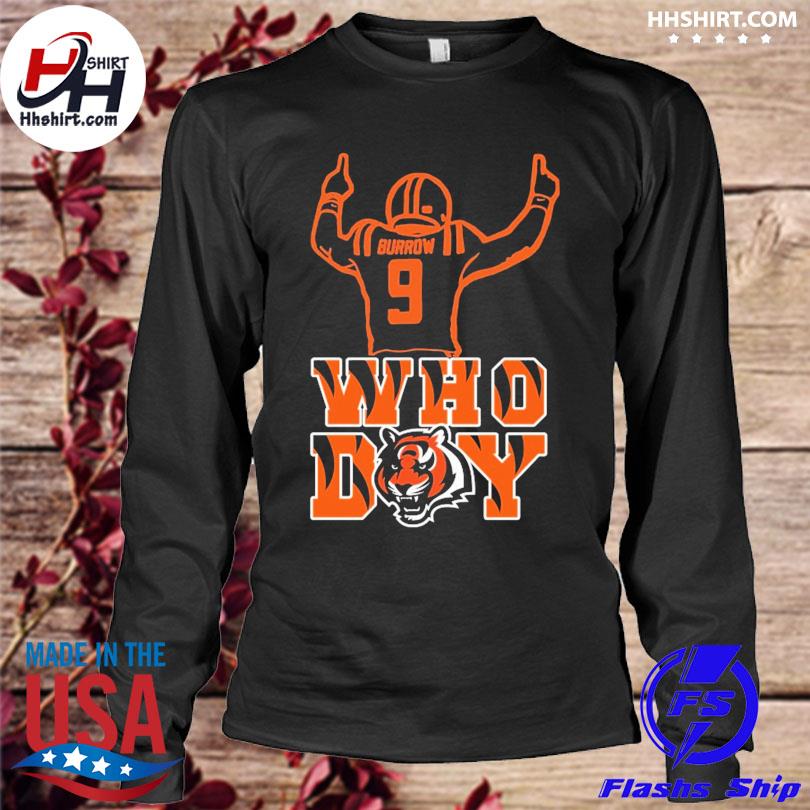 Joe Burrow Who Dey 2022 Bengals Super Bowl Football logo T-shirt, hoodie,  sweater, long sleeve and tank top