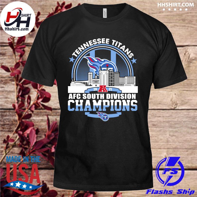 Tennessee Titans 2021 afc south division champions shirt