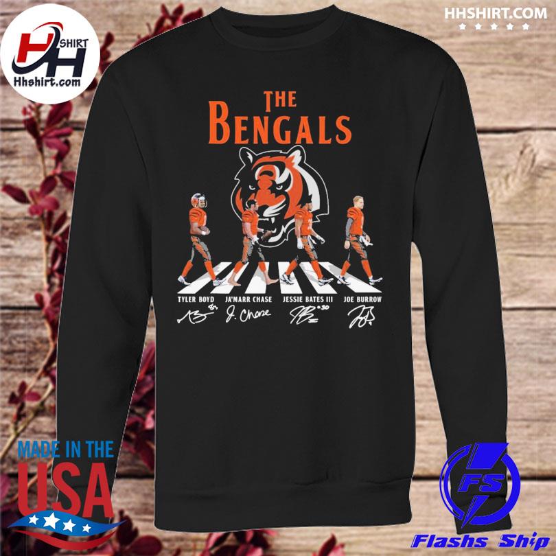 The Bengals Abbey Road signatures shirt