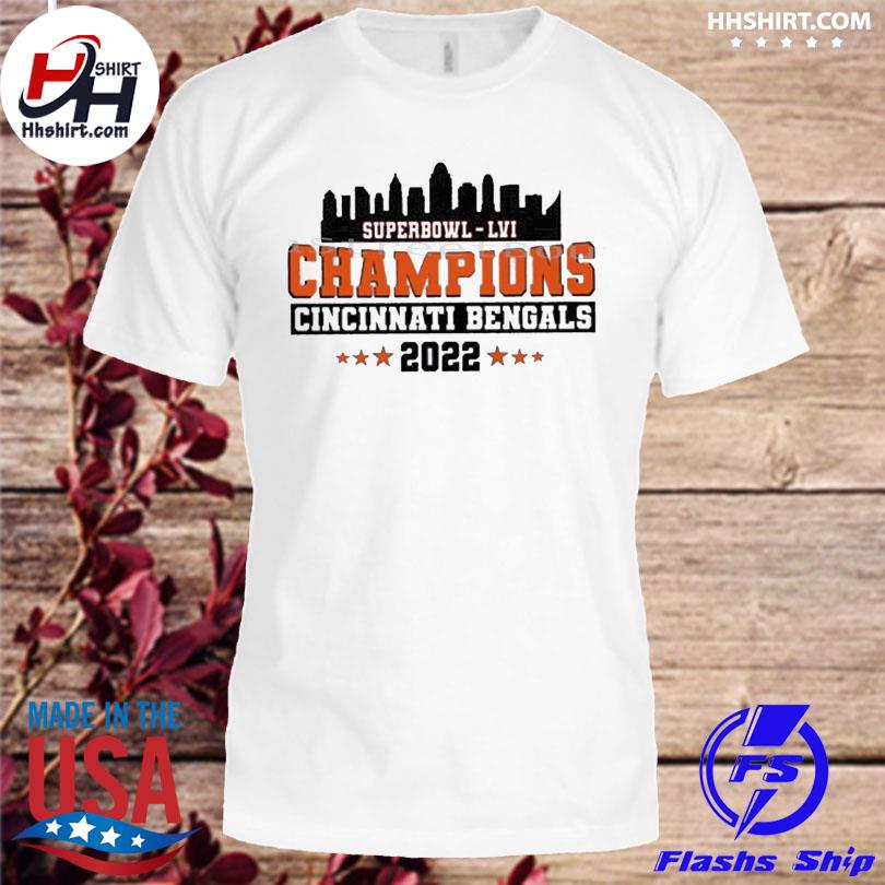 Official official Super Bowl LVI 2022 Champions Cincinnati Bengals  Signatures Shirt, hoodie, sweater, long sleeve and tank top