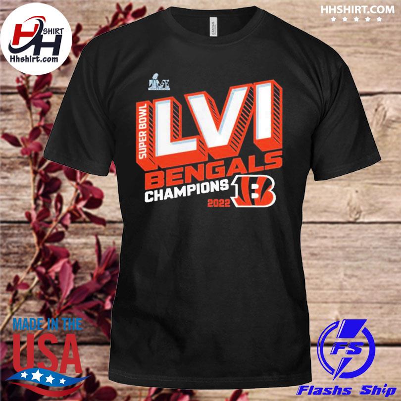 Awesome Cincinnati Bengals 2022 Super Bowl LVI Champions Shirt, hoodie,  sweater, long sleeve and tank top