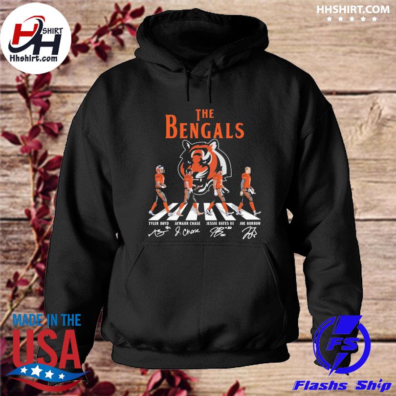 The Cincinnati Bengals Abbey Road Signatures T-Shirt, hoodie, sweater, long  sleeve and tank top