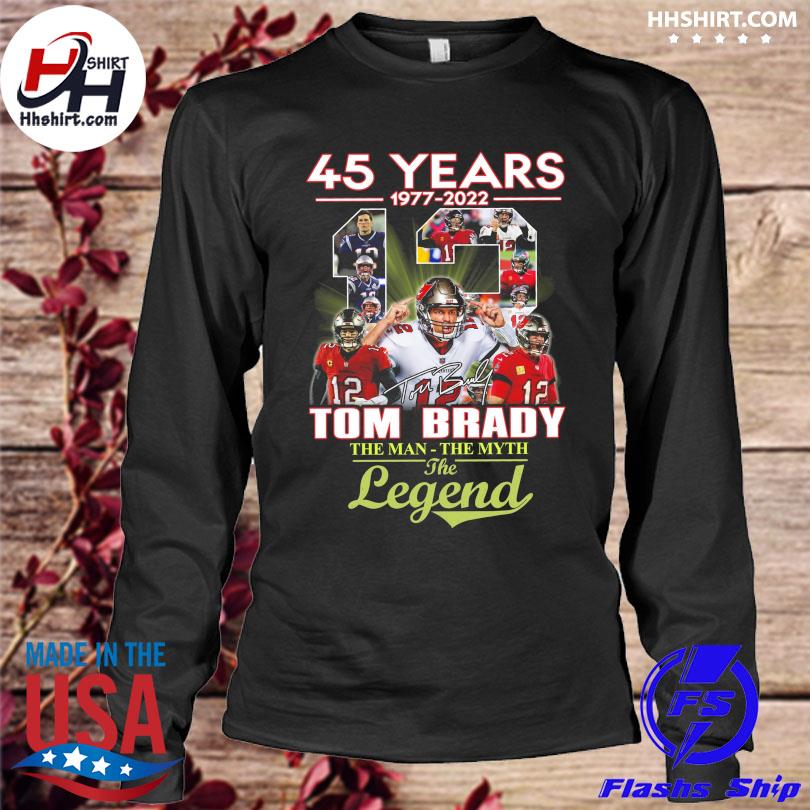 Tom Brady Pop Art Long Sleeve T-Shirt