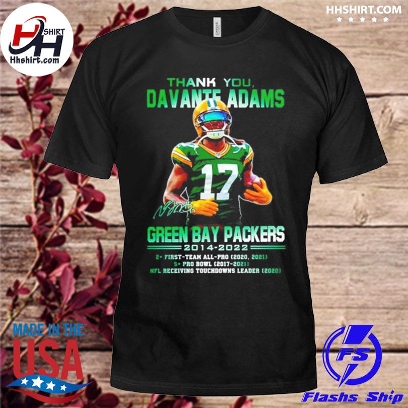 Davante adams green bay packers 2014-2022 nfl shirt, hoodie