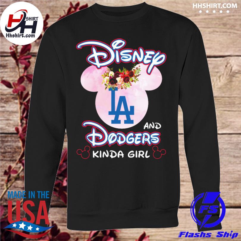 Ladies Los Angeles Dodgers Long Sleeve T-Shirts, Dodgers Long-Sleeved Shirt