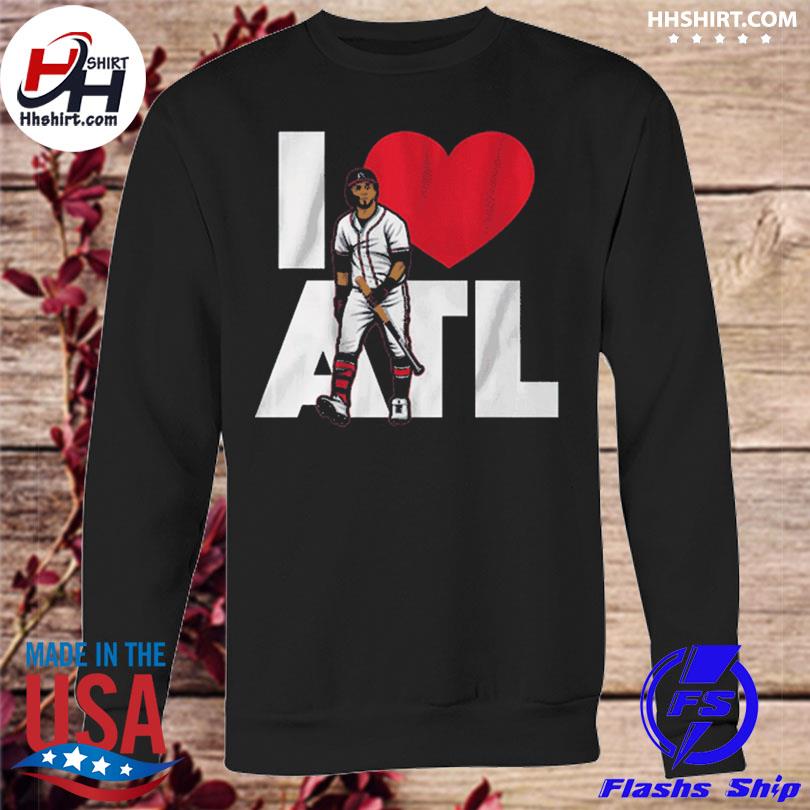 Eddie Rosario I Love Atlanta T-Shirt, hoodie, sweater, long sleeve and tank  top