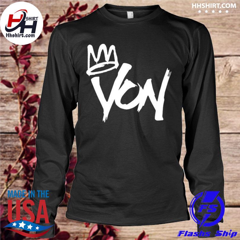 King Von Merch Von Logo Shirt, hoodie, sweater, long sleeve and tank top