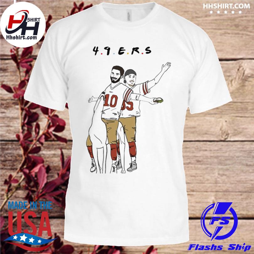 San francisco 49ers roster friend's jimmy garoppolo and brian hill dog  49ers shirt, hoodie, sweater, long sleeve and tank top