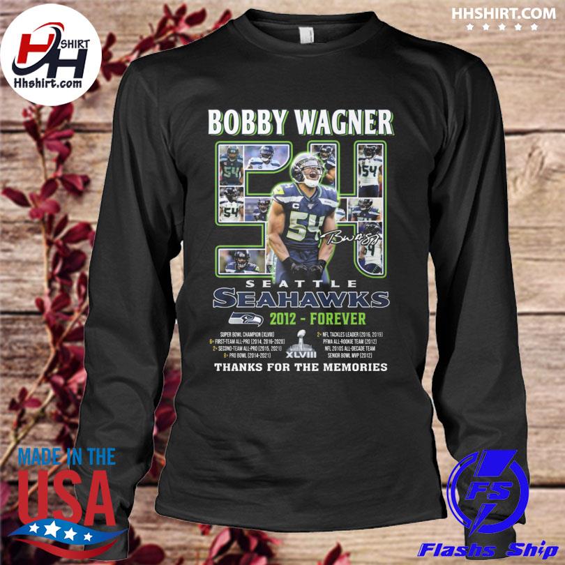 Seattle Seahawks Bobby Wagner 2012 Forever thanks for the memories